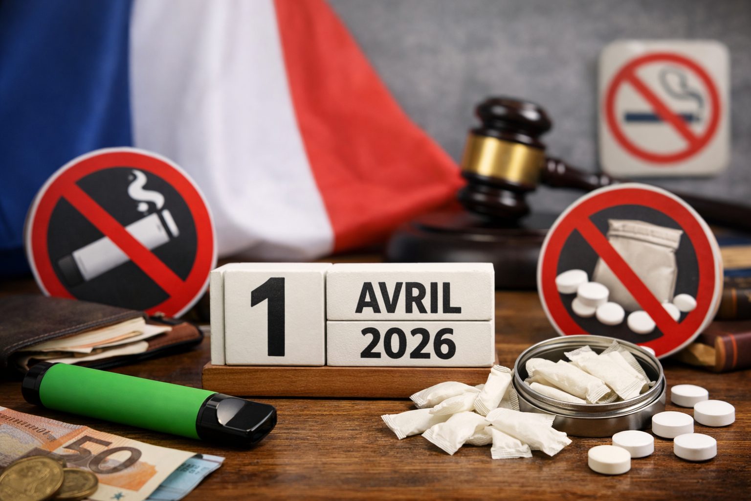 Interdiction des puffs et des sachets de nicotine  partir du 1er avril  2026 - La Plaine des Vosges