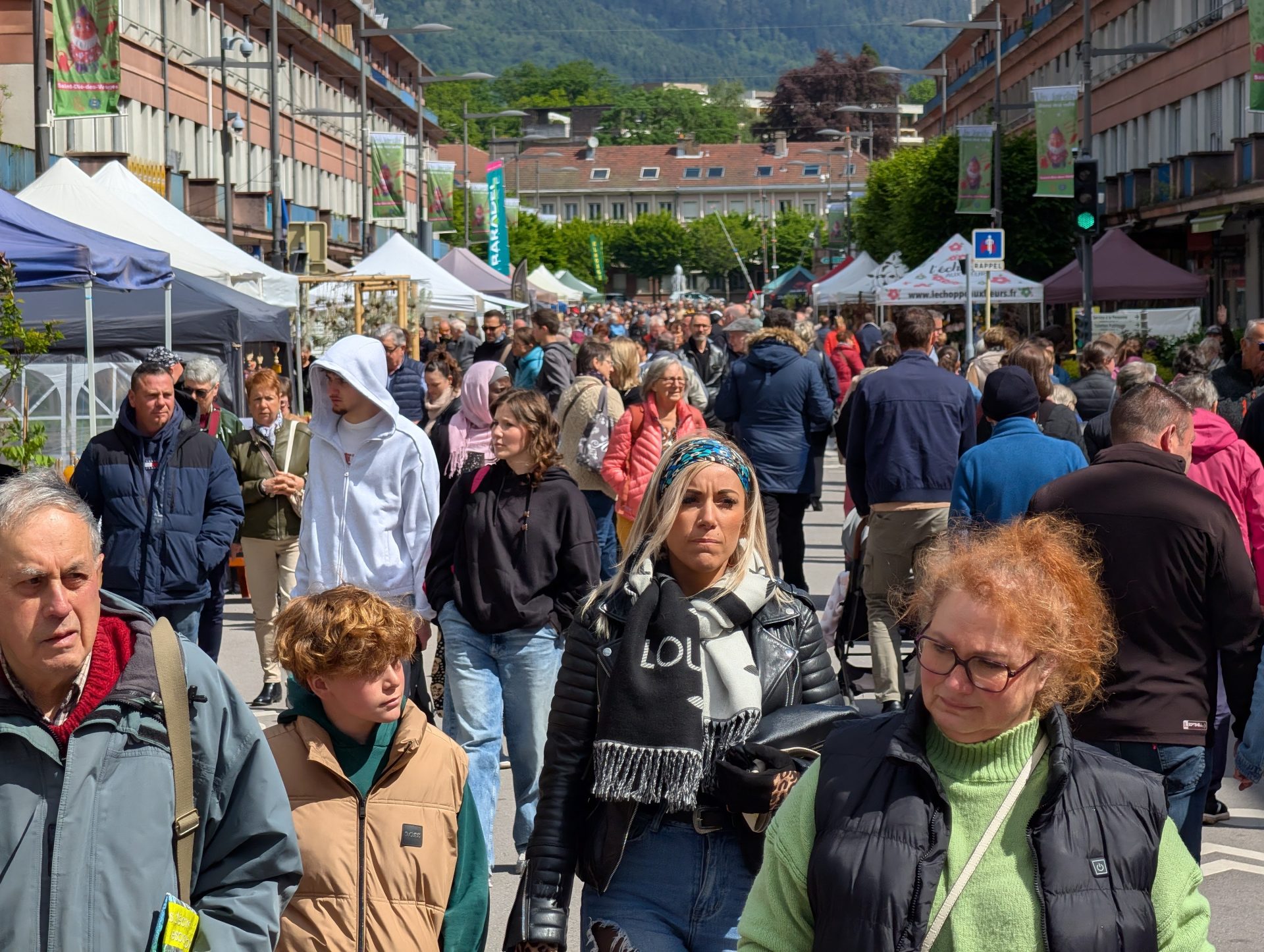 En images : ce week-end, le centre-ville de Saint-Dié-des-Vosges fleurit avec Un jardin dans ma ville