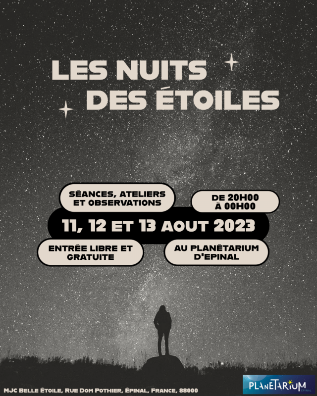 Affiche planétarium