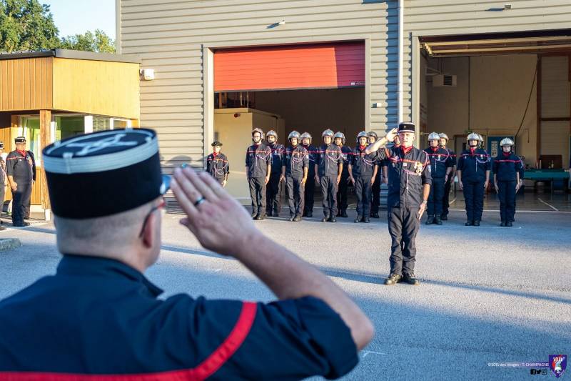 photos Sapeurs Pompiers des Vosges