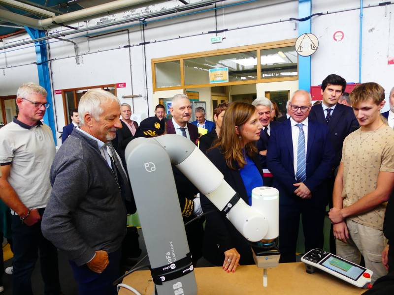 La ministre de l-Enseignement et de la Formation professionnels Carole Grandjean-Epinal-Vosges (33)