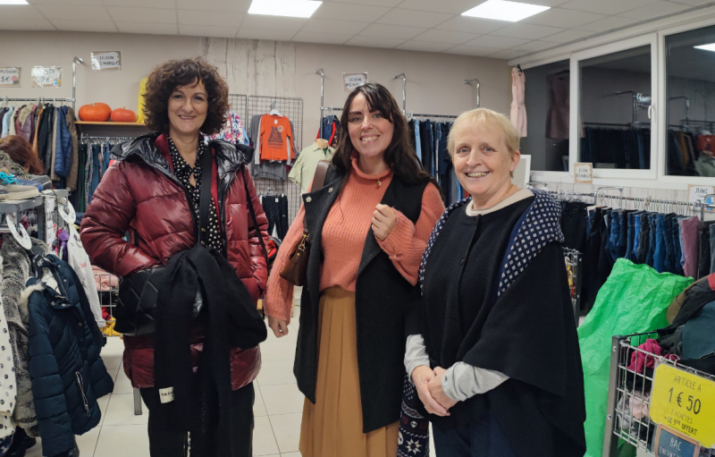 Annick Laurent, Sandrine Hébrard, Geneviève Potgens