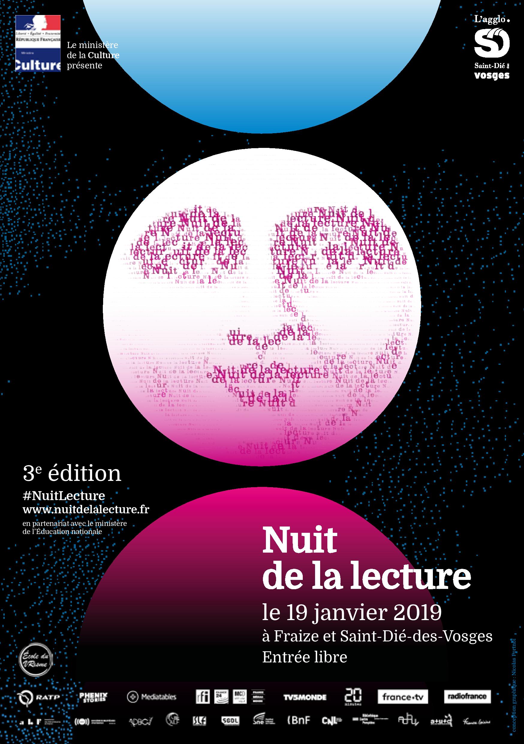 Nuit de la Lecture en Déodatie : demandez le programme - Saint Die Info