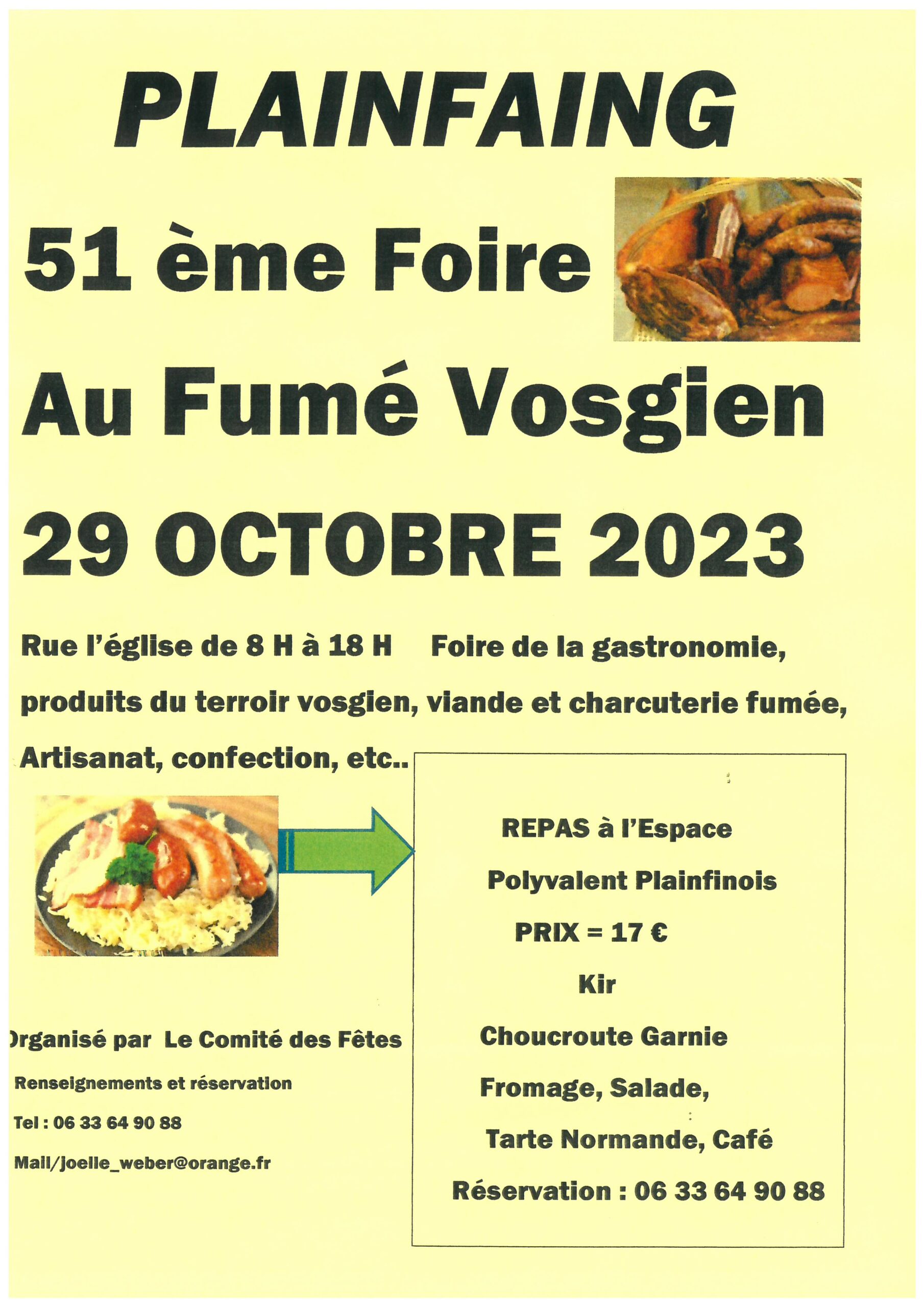 Plainfaing-51e_Foire_Fumé_Vosgien