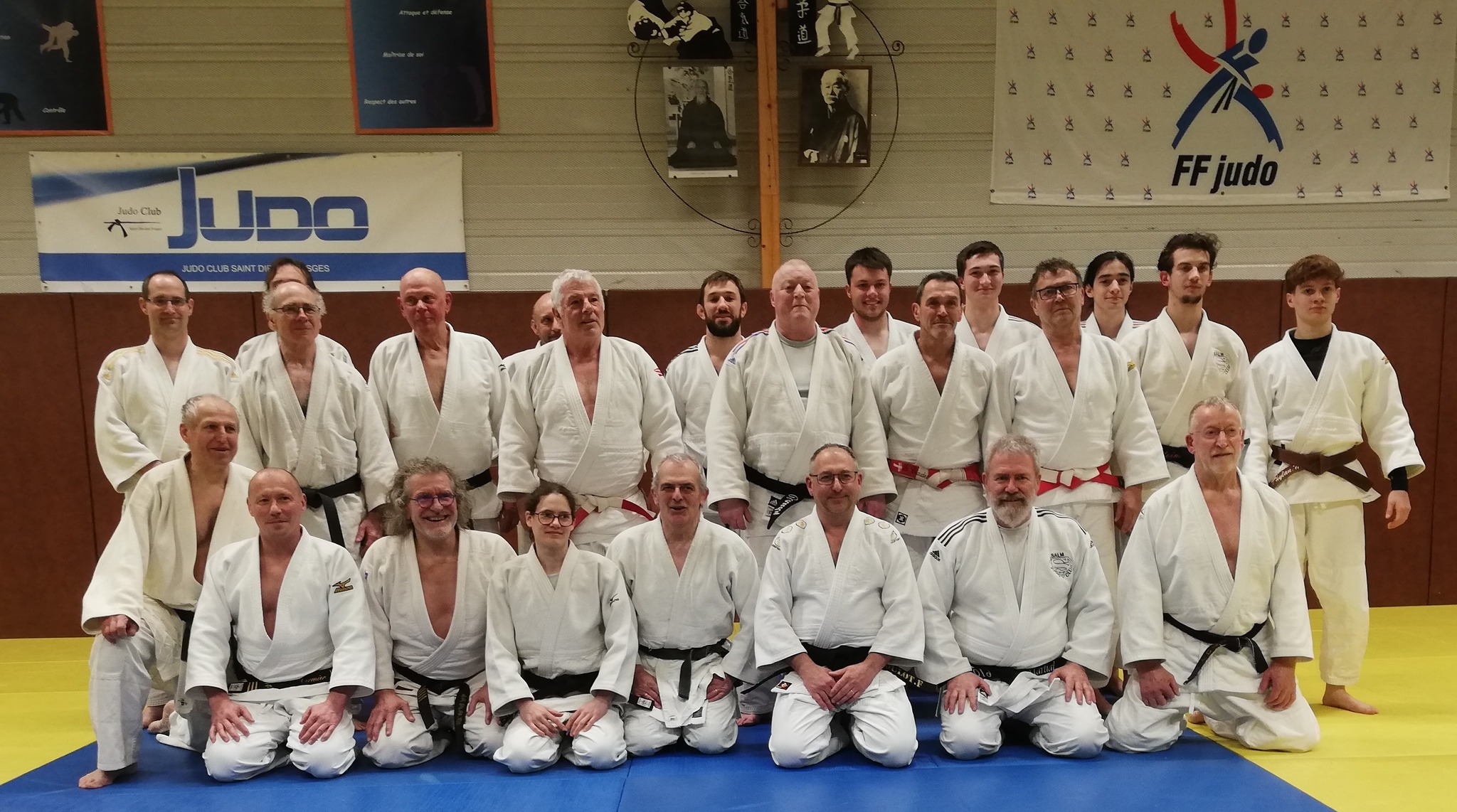 Judo : deux nouvelles ceintures noires