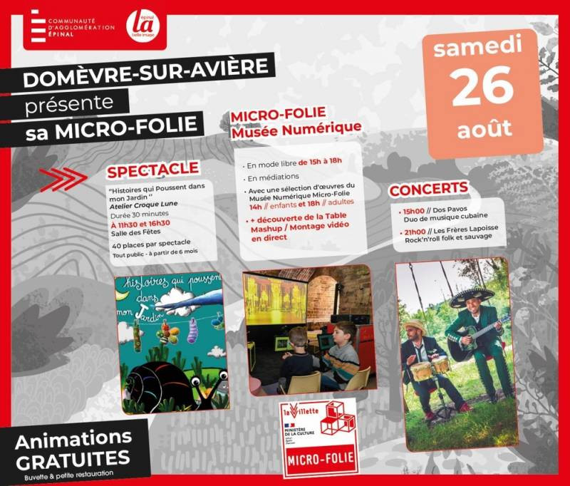 DomèvresurAvière présente sa MicroFolie ! Remiremont Info
