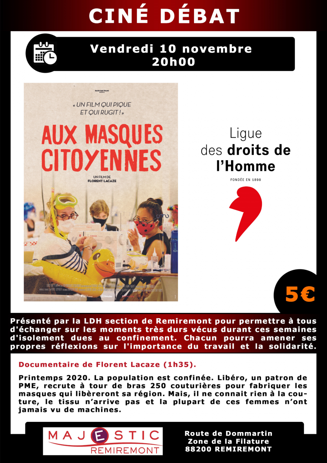 Aux Masques Citoyennes - Ciné-Débat (2)