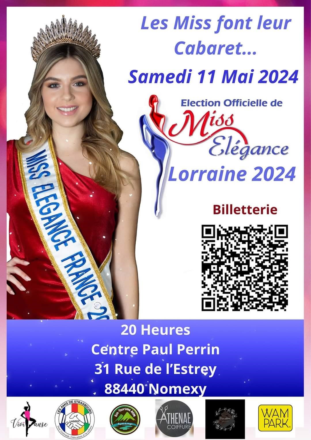 Élection Miss Elégance Lorraine 2024 - Remiremont Info