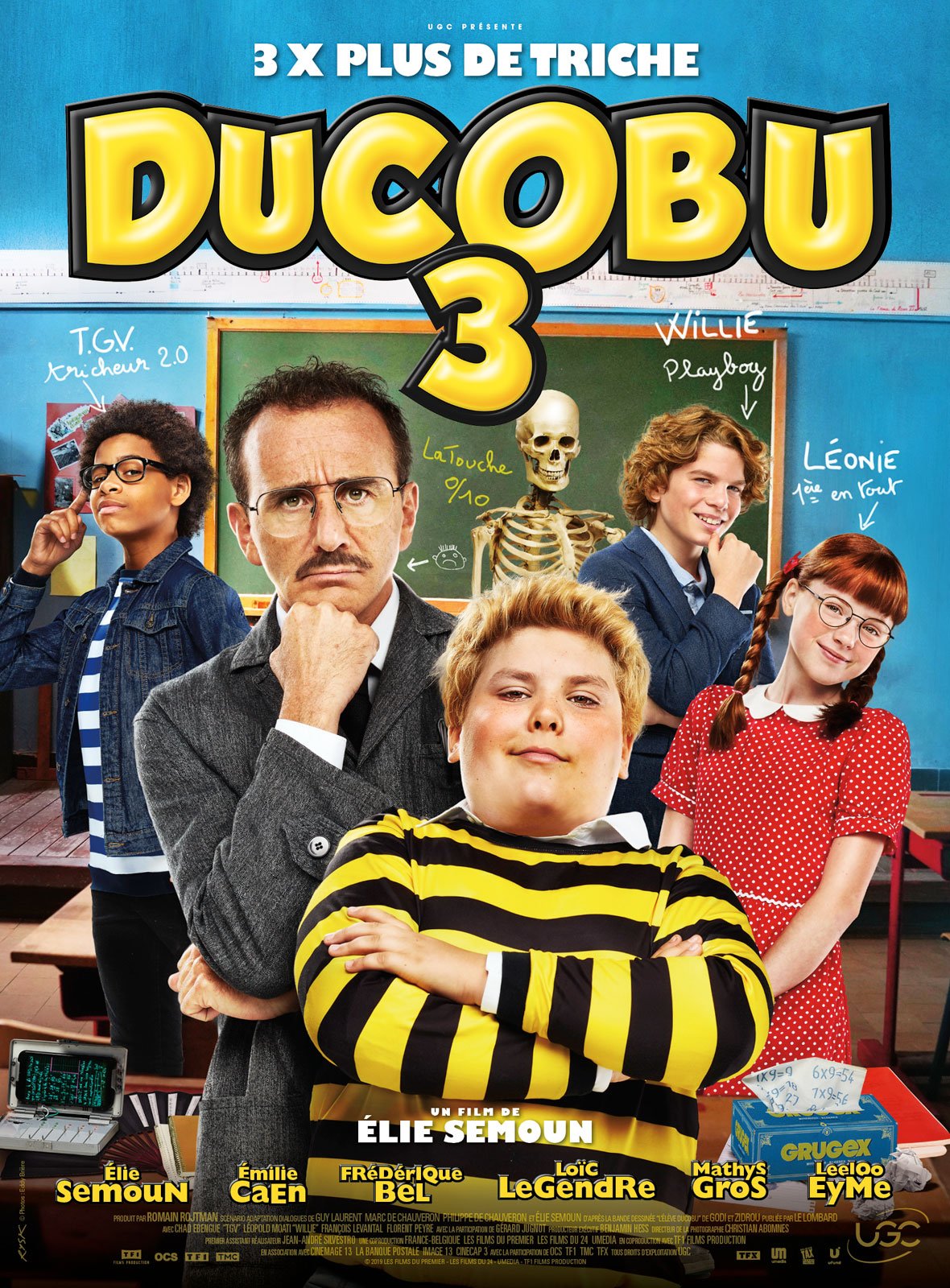 Résultat de recherche d'images pour "ducobu 3 film"