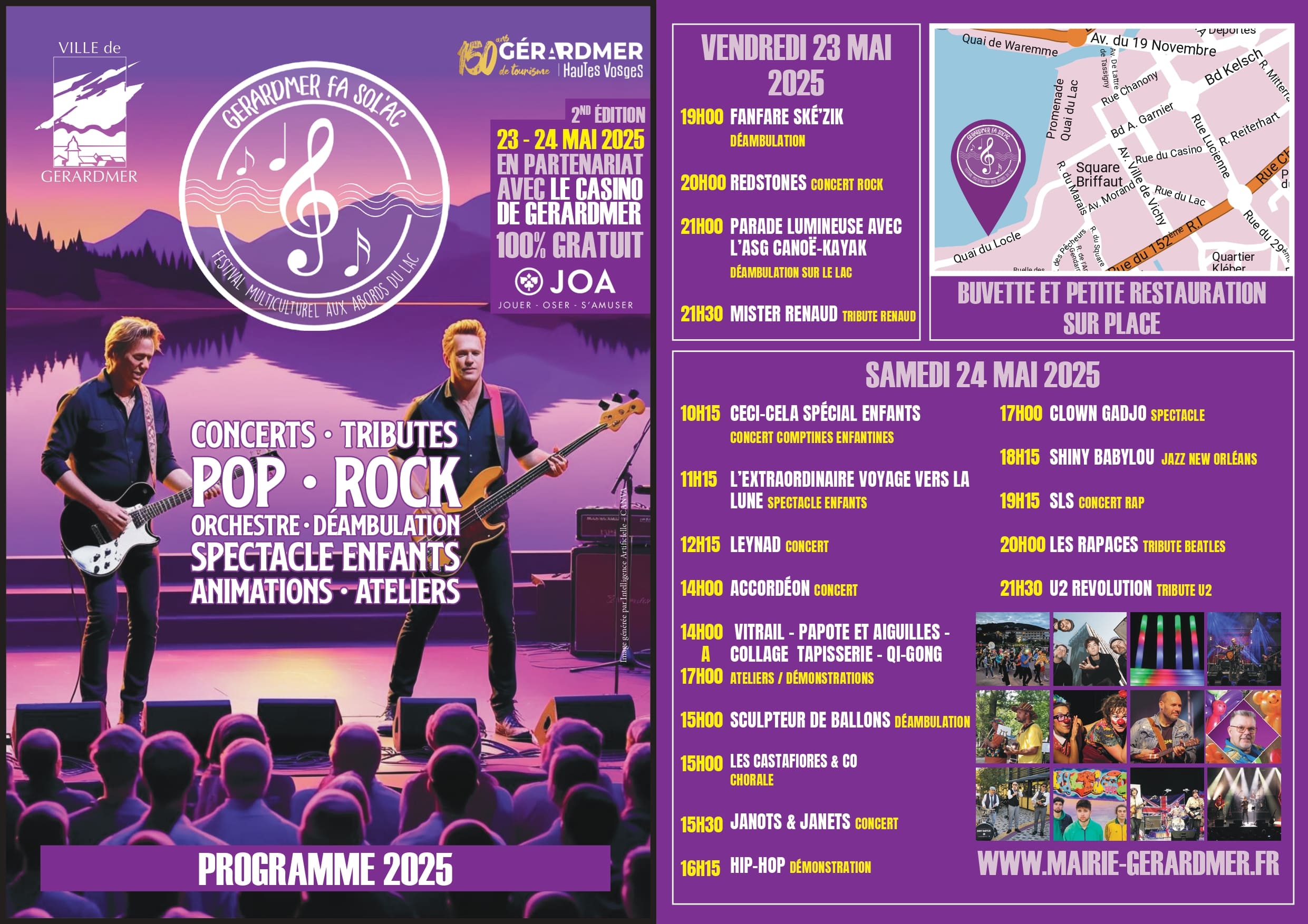 2e festival Fa Sol'Ac : top départ ce vendredi ! - Remiremont Info