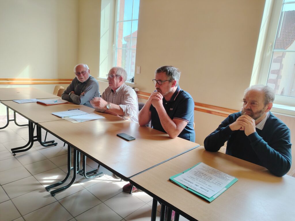 Une assemblée générale qui s'est déroulée en présence de Damien Descoups, Maire de Liézey.