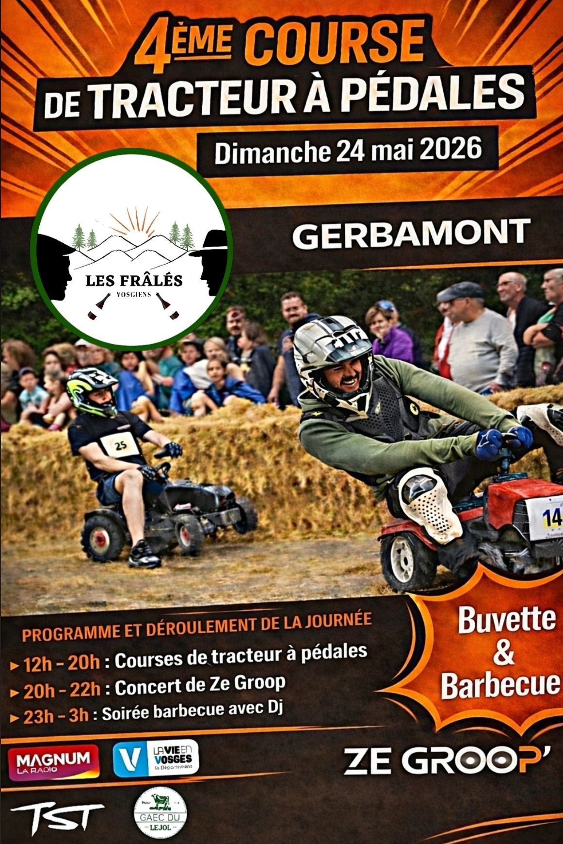 4ème course de tracteur à pédales